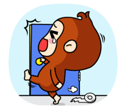 Sian Chimp sticker #12072794