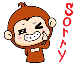 Sian Chimp sticker #12072802