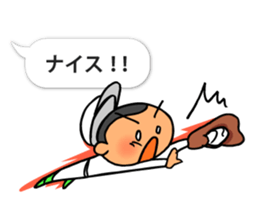 Cute & convenient baseball sticker part3 sticker #12072903