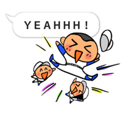 Cute & convenient baseball sticker part3 sticker #12072914