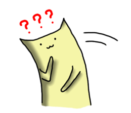 Cat of the free selfishness sticker sticker #12073629