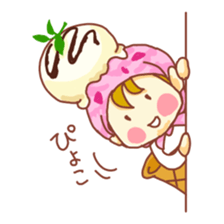 potechibi chan / Ice cream sticker #12073958