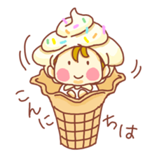 potechibi chan / Ice cream sticker #12073960