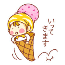 potechibi chan / Ice cream sticker #12073964