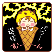 potechibi chan / Ice cream sticker #12073973