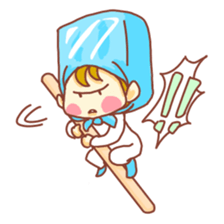 potechibi chan / Ice cream sticker #12073977