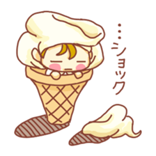 potechibi chan / Ice cream sticker #12073979