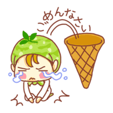 potechibi chan / Ice cream sticker #12073984