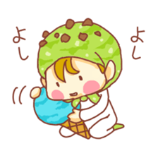 potechibi chan / Ice cream sticker #12073988