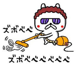 Osaka mother rabbit5 sticker #12074161