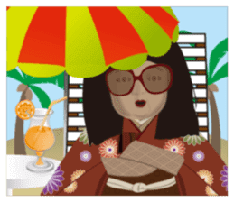 Horror Sticker summer versio sticker #12074552