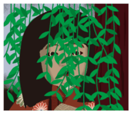 Horror Sticker summer versio sticker #12074566