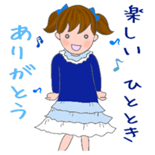 cat and girl part7 sticker #12074958