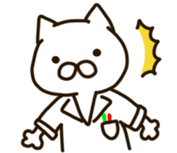 Motto Pharmacist NEKOMARU sticker #12074994