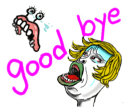 The muggy world(English) sticker #12075658