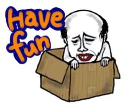 The muggy world(English) sticker #12075660