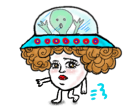 The muggy world(English) sticker #12075669