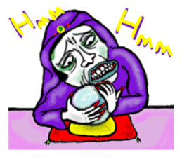 The muggy world(English) sticker #12075672