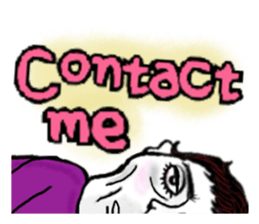 The muggy world(English) sticker #12075677