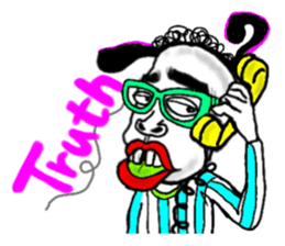 The muggy world(English) sticker #12075684