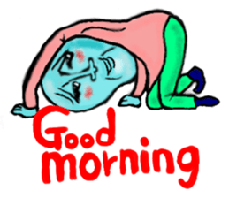 The muggy world(English) sticker #12075687