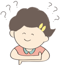 human and cat sticker #12075697