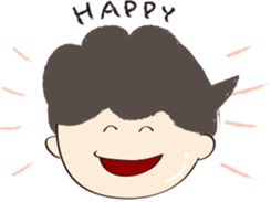 human and cat sticker #12075718