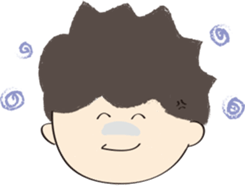 human and cat sticker #12075719