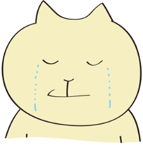 human and cat sticker #12075729