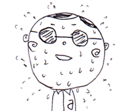 A Man Wearing Glasses NEO!! sticker #12075899