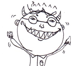 A Man Wearing Glasses NEO!! sticker #12075900