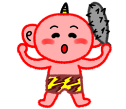 Akaonichan sticker #12075967