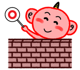 Akaonichan sticker #12075972
