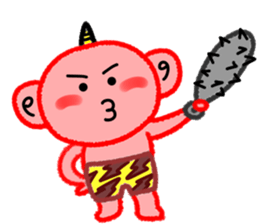 Akaonichan sticker #12075974