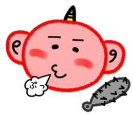 Akaonichan sticker #12075976