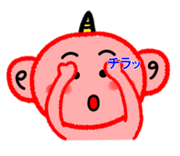 Akaonichan sticker #12075979