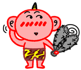 Akaonichan sticker #12075980