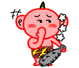 Akaonichan sticker #12075981