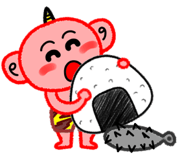 Akaonichan sticker #12075982