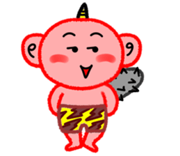 Akaonichan sticker #12075987