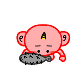 Akaonichan sticker #12075989