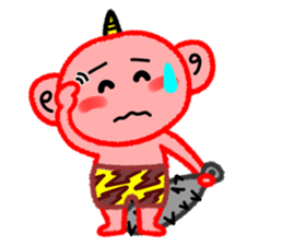 Akaonichan sticker #12075990