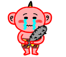Akaonichan sticker #12075991