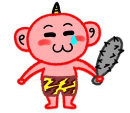 Akaonichan sticker #12075992