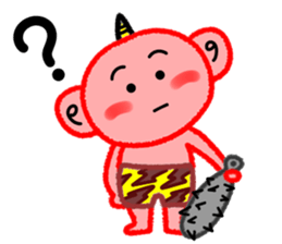 Akaonichan sticker #12075995