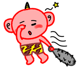 Akaonichan sticker #12075998