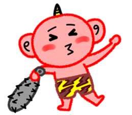 Akaonichan sticker #12076002