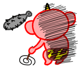 Akaonichan sticker #12076004
