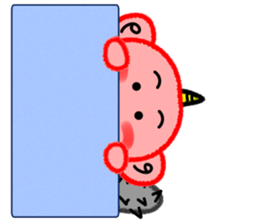Akaonichan sticker #12076005