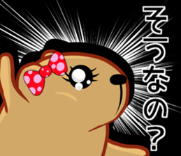 Kyapibara women's mother sticker #12076135